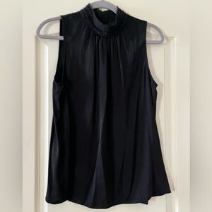 Worthington Essentials Black Sleeveless Blouse Women’s Size Small